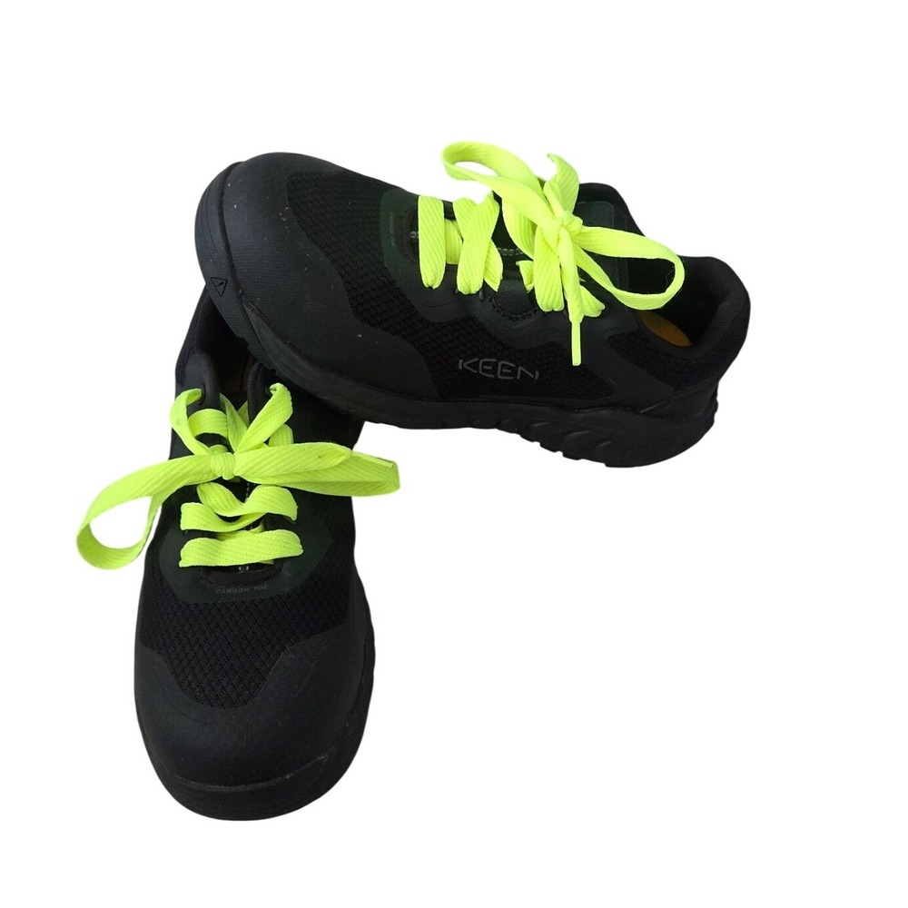Keen Utility Footwear Womens 8.5 w black tempe carbon toe shoes